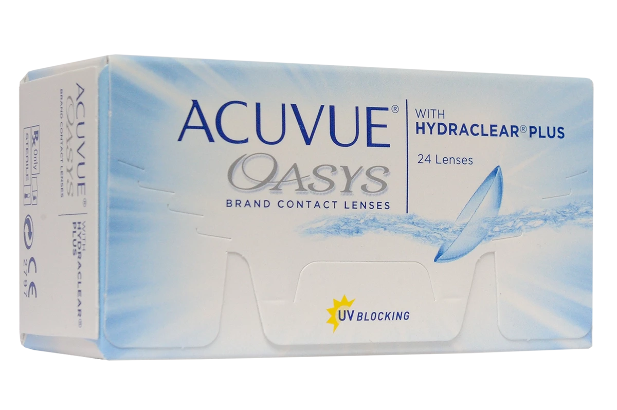 Купить Acuvue Oasys (24 линзы) - линзы на месяц