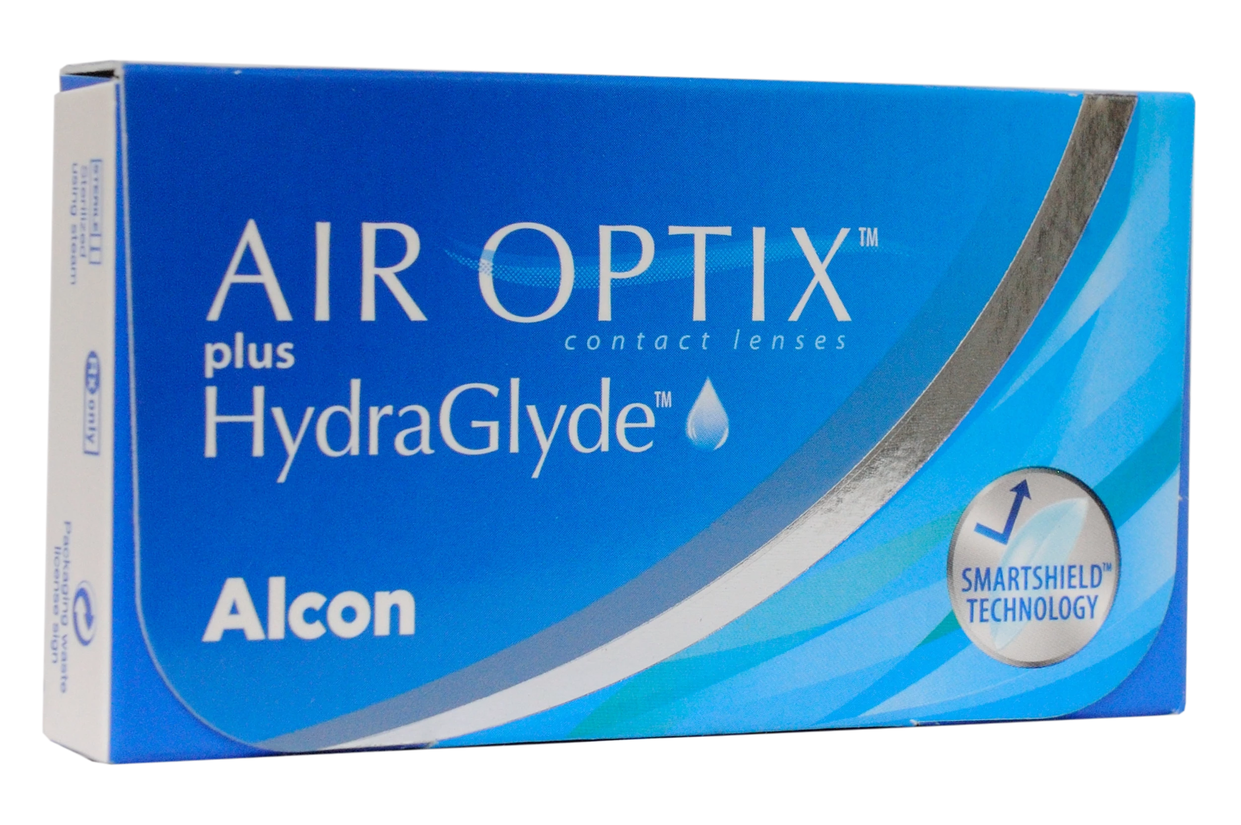 Купить Air Optix plus HydraGlyde (3 линзы) - контактные линзы от Alcon