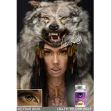 Карнавальные контактные линзы ADRIA Crazy (1 линза)