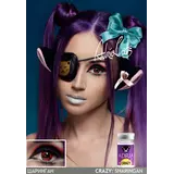 Карнавальные контактные линзы ADRIA Crazy (1 линза)