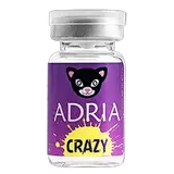 Карнавальные контактные линзы ADRIA Crazy (1 линза)
