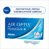 Контактные линзы Air Optix plus HydraGlyde 6pk